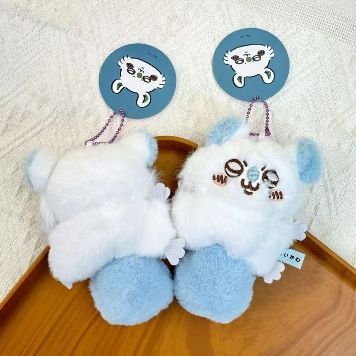 Phone Accessories Charms - Uroczy pluszowy breloczek w kształcie wiewiórki