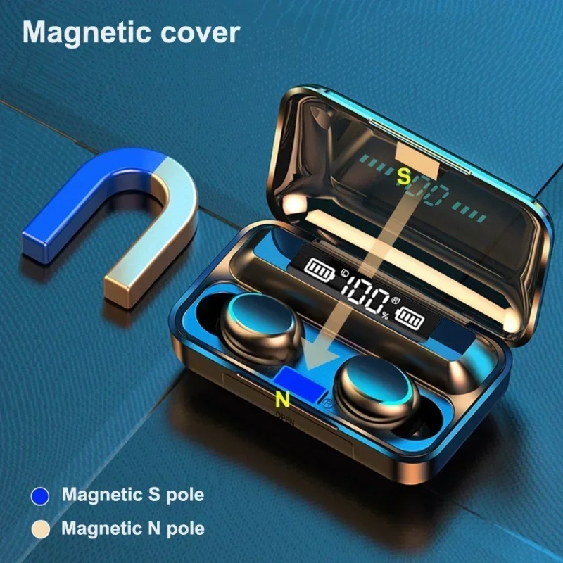 Słuchawki Bluetooth 9D Stereo  – Phone Accessories Amazon recenzja i cena