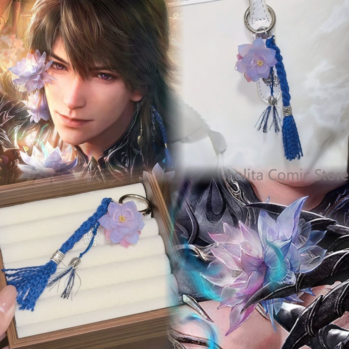 Anime Love and Deepspace Caleb – Phone Accessories Charms recenzja i cena
