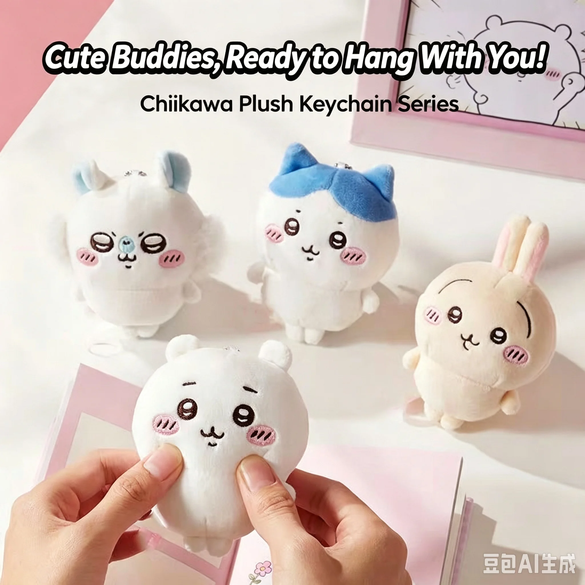 Chiikawa Usagi Hachiware – plu – Phone Accessories Charms recenzja i cena